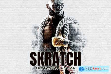 Skratch - Photoshop Action