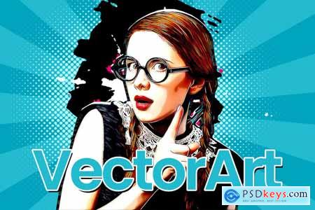 VectorArt - Photoshop Action
