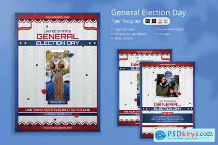 Pemilu - General Election Day Flyer
