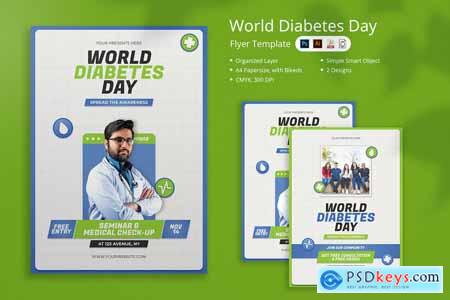 Sullin - World Diabetes Day Flyer