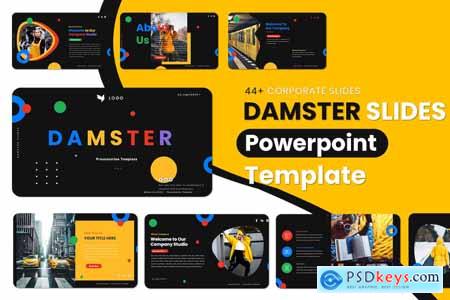 Damster Slides Powerpoint Presentation Template