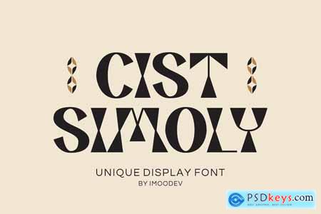 Cist Simoly - Modern Classic Font