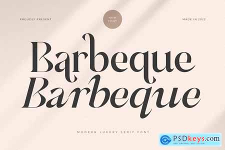 Babeque - Modern Luxury Serif Font