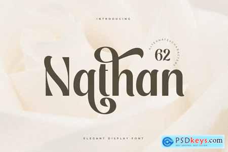 Nathan - Elegant Display Font