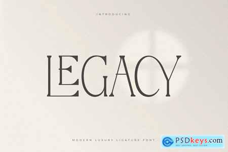 Legacy - Modern Luxury Ligature Font