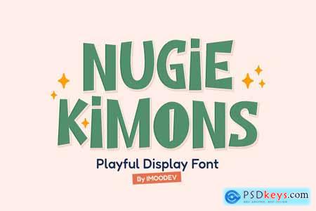 Nugie Kimons - Cute Font Styles