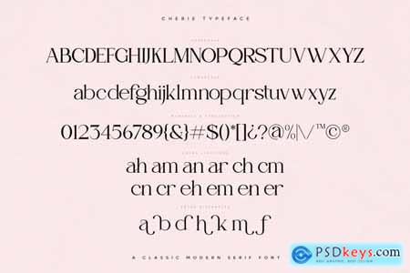 Cherie Classic Modern Serif