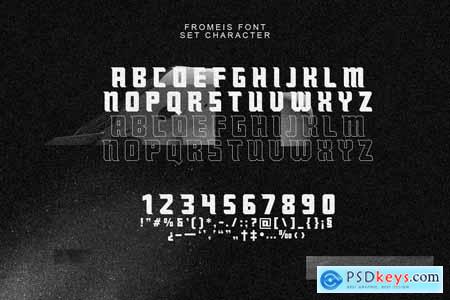 Fromeis - Future Font