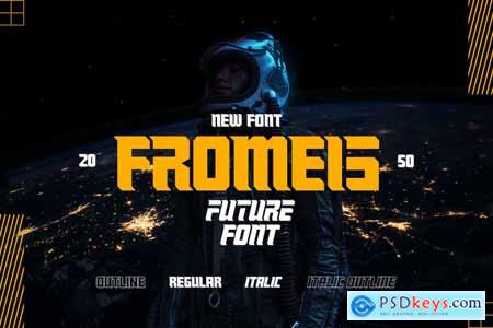 Fromeis - Future Font