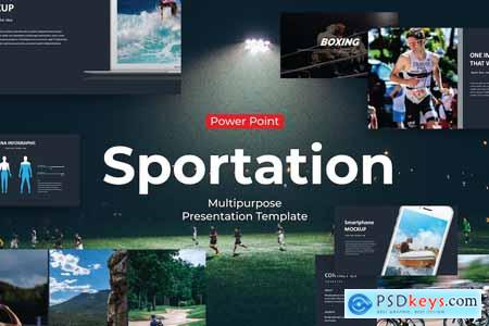 Sportation - PowerPoint Template