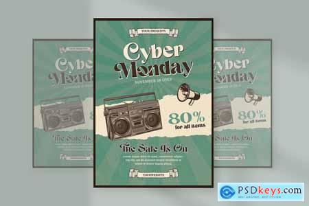 Cyber Monday Flyer Template