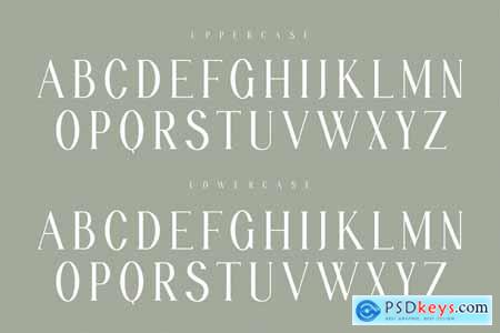 ARSTHEN Ligature Serif Typeface