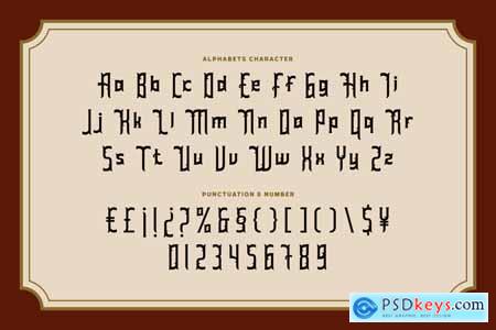 Huimbor - Vintage Serif Display Font