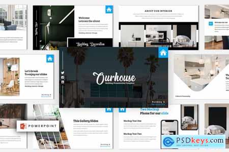 Ourhouse  Furniture & Home Decoration Powerpoint