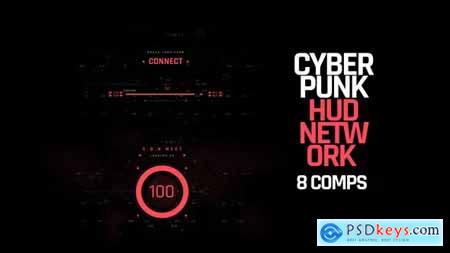 HUD Cyberpunk Network 40491205