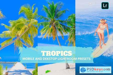 Tropics Lightroom Presets Dekstop and Mobile