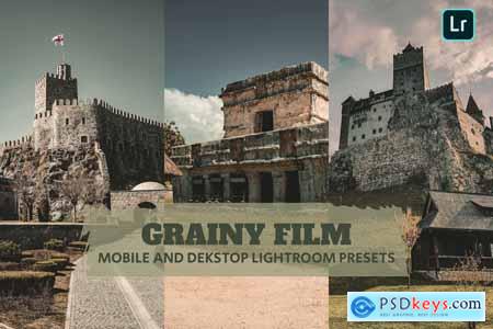 Grainy Film Lightroom Presets Dekstop and Mobile