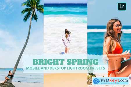 Bright Spring Lightroom Presets Dekstop and Mobile