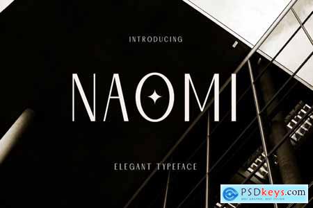 Naomi Elegant Typeface