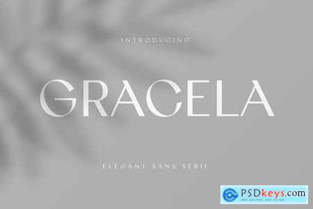 Gracela Sans Serif Elegant Font