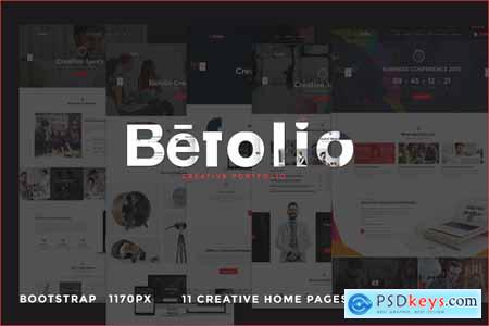 Befolio - Creative Multi-Purpose PSD Template