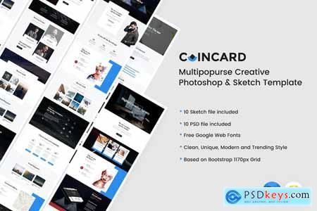 CoinCard - Creative Multipurpose Template