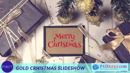 Gold Christmas Slideshow 40588484