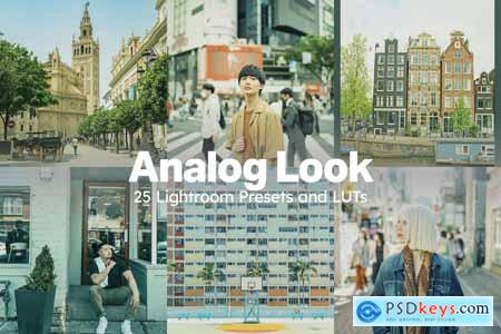 25 Analog Look Lightroom Presets and LUTs
