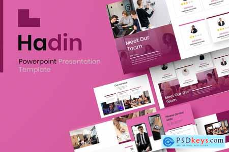 Hadin  Business PowerPoint Template