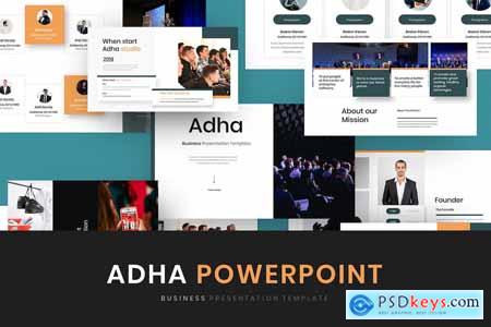 Adha  Business PowerPoint Template