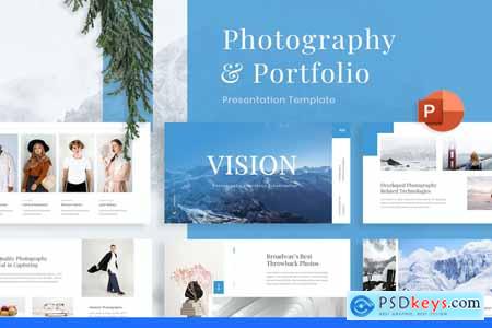 Vision  Photography & Portfolio PPT Template