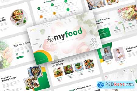 Myfood - Healthy Food PowerPoint Template