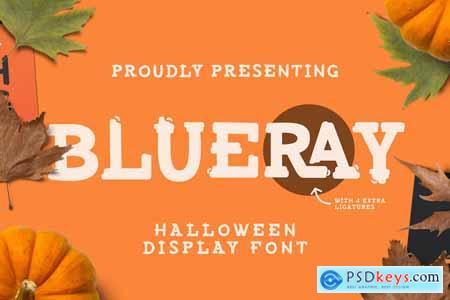 Blueray - Halloween Font