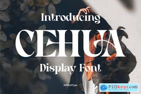 Cehua  Elegant Display Font