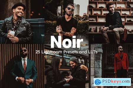 25 Noir Lightroom Presets and LUTs