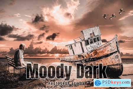 Moody Dark - Photoshop Action