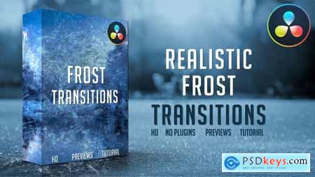 Videohive Frost Transitions for DaVinci Resolve