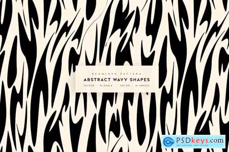 Abstract Wavy Shapes