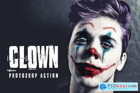 Clown - Photoshop Action