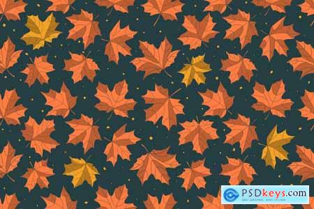 Maple Leaf Autumn Pattern
