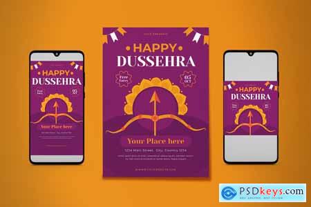 Happy Dussehra Flyer