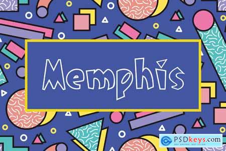 Memphis - Optimistic Typeface