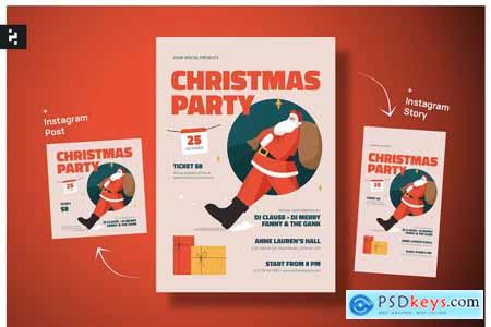 Merry Christmas Flyer 4WDX5PL