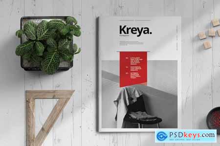 Kreya Magazine Template