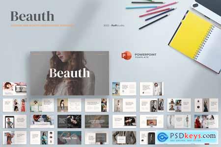 Beauth - Fashion and Beauty PowerPoint Template
