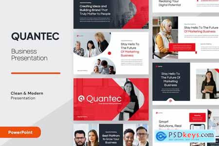 QUANTEC - Business Powerpoint Template