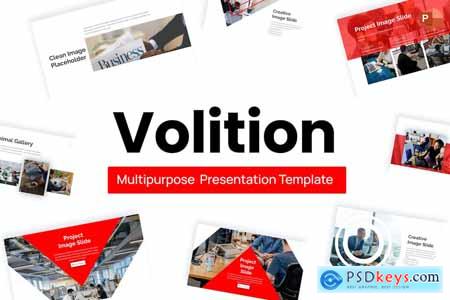 Volition Red Modern Multipurpose PowerPoint