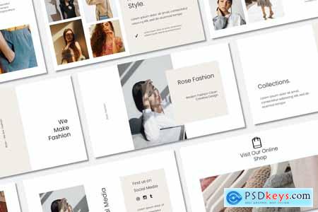 ROSE - Fashion Powerpoint Template