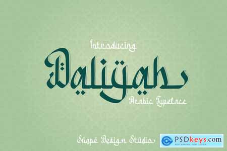 Daliyah - Arabic Typeface
