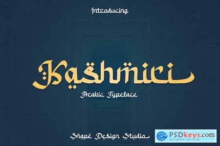 Kashmiri - Arabic Typeface